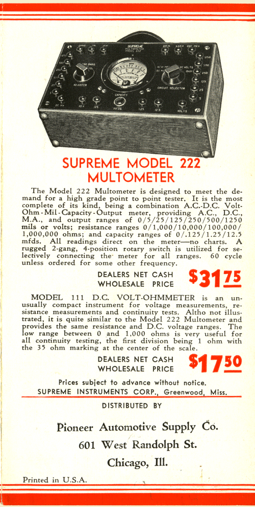 Supreme Model 222